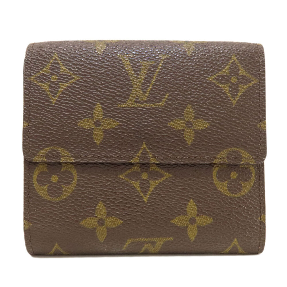 Louis Vuitton fold Canvas Credit Carte Portemonnaie Wallet Bi Monogram Billet